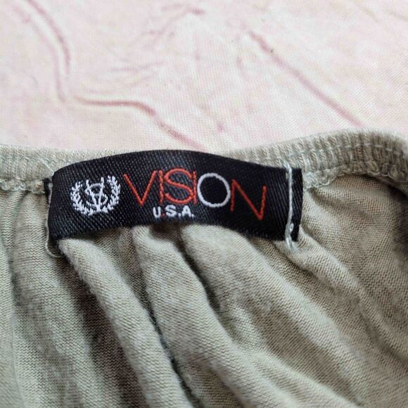 Vision bell sleeve blouse M - Picture 2 of 3